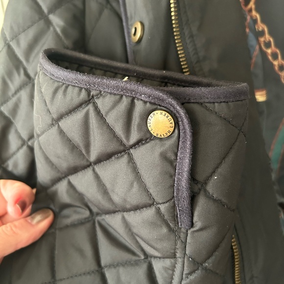Ralph Lauren Black Quilted Jacket, Horsebit Lining. Sz. XL - Picture 8 of 8